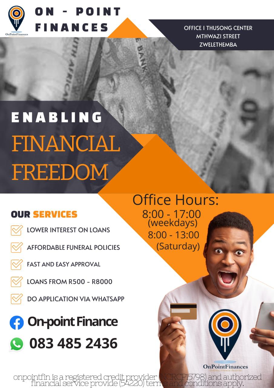 On point finances logo by Zolisa Magadla