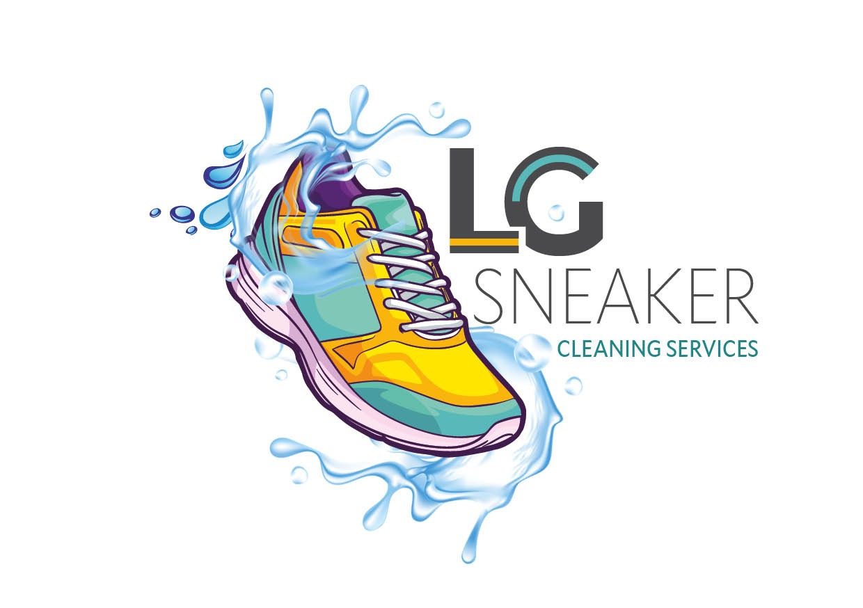 LG Sneaker Cleaning Service & Restored logo by Lazarus Ngobeni