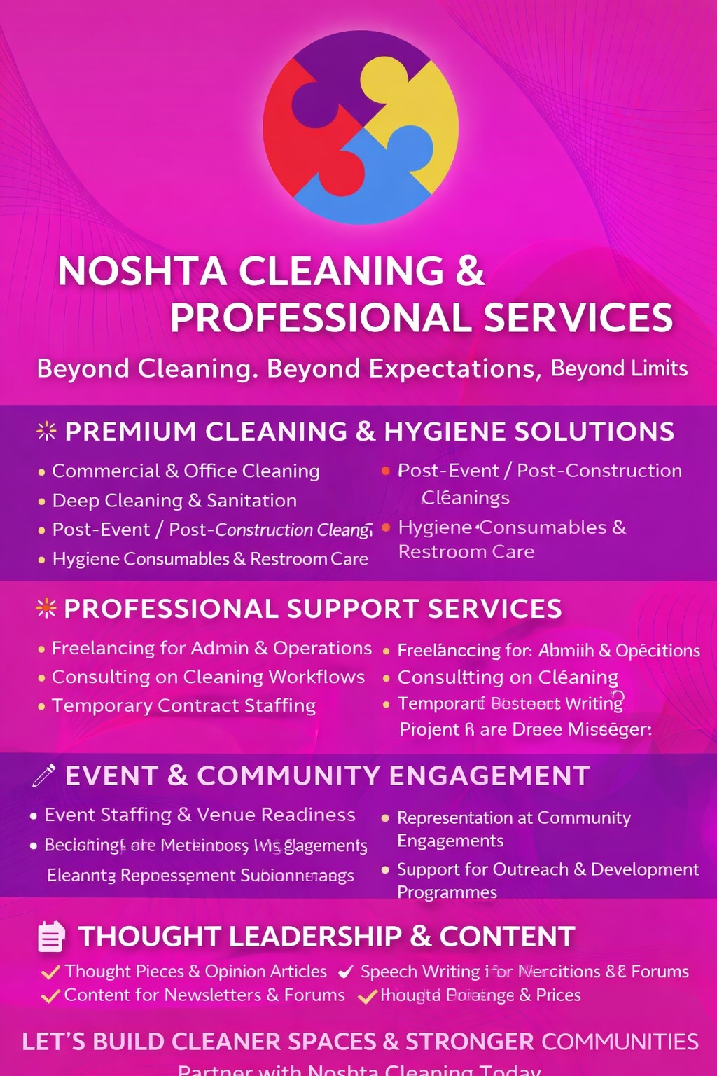 NOSHTA CLEANING SERVICES background_image by Olivia Stevens Stevens