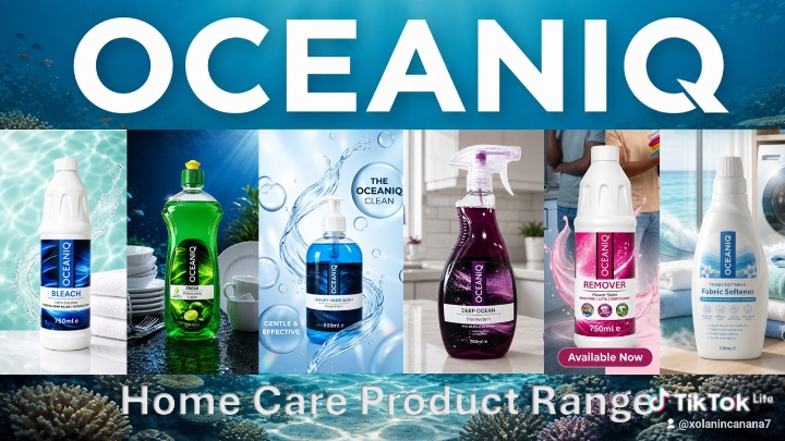 OCEANIQ HOME & PERSONAL CARE background_image by Xolani Ncanana